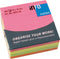 Info sticky notes - Brilliant - 320 vel - 75x75mm - assorti - IN-5654-39