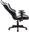 Gamestoel Tornado bureaustoel - ergonomisch verstelbaar - racing gaming stoel - zwart oranje