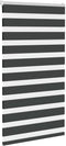 vidaXL - Zebra - rolgordijn - 75x150 - cm - stofbreedte - 70,9 - cm - zwart