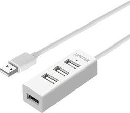 Unitek Y-2146 - USB Hub - 4x USB 2.0 - Wit
