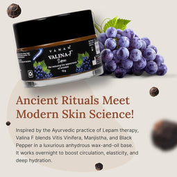 Revitaliserende Nachtcreme met Druiven - Ayurvedische Spot Treatment tegen huidveroudering