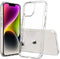 Accezz Xtreme Impact Backcover - Soft case - Krasbestendig - Schokbestendig - Transparant (iPhone 15)
