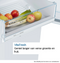 Bosch KIS77AFE0 - Koelvriescombinatie - 169/61 liter - LowFrost - Serie 6