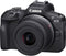 Canon EOS R100 - Kit met RF-S 18-45mm F4.5-6.3 IS STM en RF-S 55-210mm IS STM - 24,1Mpx - Zwart