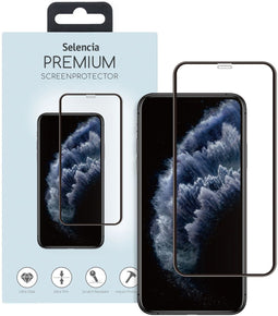 Selencia - Gehard Glas Premium Screenprotector - 9H krasbestendig - voor iPhone 11 Pro / Xs / X