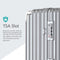 Voyagoux® - Reiskoffer set - 3 stuks - S/M/L - Zilver (3 stuks)