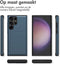 imoshion Hoesje Geschikt voor Samsung Galaxy S23 Ultra Hoesje - Ruimte voor 2 pasjes - imoshion Backcover met pasjeshouder - Donkerblauw