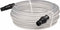 vidaXL - Zuigslang - met - PVC - koppelingen - 1,1'' - 10 - m - PVC - transparant