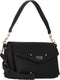 Guess Kleine Schoudertas / Crossbody Tas Dames - Eco Brenton - Zwart