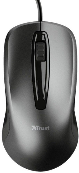 Trust Carve - Bedrade Muis - Optische sensor 1200 DPI - Zwart