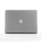 Lunso Geschikt voor MacBook Pro 13 inch (2012-2015) cover hoes - case - Glanzend Transparant