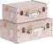 Kofferset 34,5 x 24,5 x 14 cm Canvas DMF (2 Onderdelen)