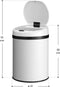 Automatische Prullenbak - Sensorprullenbak - 30 Liter - Wit - Rond