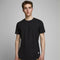 JACK&JONES JJENOA TEE SS CREW NECK - T-shirt 3-pack - 100% organisch katoen - Wit donkerblauw zwart (3-pack)
