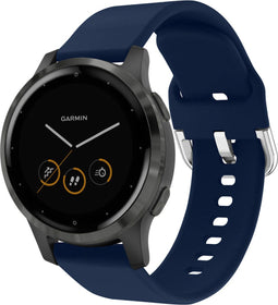 iMoshion Bandje Geschikt voor Garmin Vivoactive 4L - iMoshion Siliconen bandje - Donkerblauw