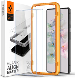 Spigen Glas.tR AlignMaster - Screenprotector - 9H gehard glas met installatie frame - (2 stuks)
