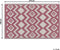 DEWAS - Outdoor kleed - Roze - 180 x 270 cm - Polypropyleen