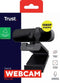 Trust Tanor - Webcam - Full HD 1080p met microfoon en privacycover - Zwart