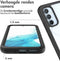 iMoshion Hoesje Geschikt voor Samsung Galaxy A54 (5G) Hoesje - iMoshion 360° Full Protective Case - Zwart / Transparant