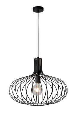 Lucide Manuela - Hanglamp - Dimbaar - Zwart