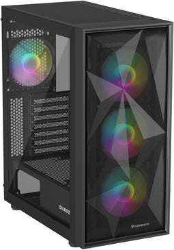 Genesis Diaxid 605 ARGB - Tower Behuizing - Compatibel met AIO 420 - Zwart