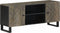 vidaXL - Tv-meubel - 105x33x46 - cm - massief - mangohout - zwart