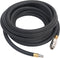 vidaXL - Luchtslang - hybride - 0,6'' - 2 - m - rubber - en - pvc - zwart