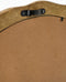 Mica Decorations Nick - Wandspiegel - Compact formaat - Donkerbruin - L36 x B2 x H38 cm