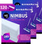 NIMBUS Magic Floorwipes Refill - Droge Vloerdoekjes 28cm x 22cm - Geschikt voor Swiffer (120x)