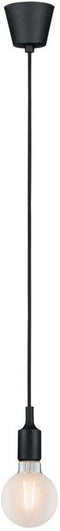 Paulmann Ketil - Hanglamp - Dimbaar E27 max. 60W - Zwart
