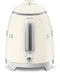 Smeg KLF05CREU - Mini waterkoker - 0,8L 1400W - Crème