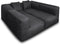 Feel Furniture - Binnen & Buiten bank - Odin - 4 Persoonsbank - Zwart