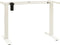 vidaXL - Zit-stabureauframe - elektrisch - gemotoriseerd - wit