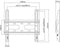 Stell SLIM Stell SHO 4200 - Vaste TV-ondersteuning - Geschikt voor 23-42 inch - Max. 45 kg