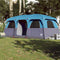 vidaXL - Gezinstent - 9-persoons - waterdicht - blauw