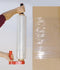Raadhuis handafroller - voor stretchfolie - kunststof rood - RD-351196
