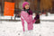 Opvouwbare sneeuwschep - oranje