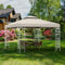 Coast Vervaningsdak - Reservedak dubbel dak paviljoen - Weerbestendig - 3x3 M - Beige