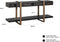 Richmond Dressoir Cambon 3-Laden Dark Coffee