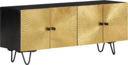 vidaXL - Tv-meubel - 110x30x45 - cm - massief - mangohout