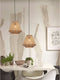 GOOD&MOJO Hanglamp Merapi - Bamboe - 30x30x30cm - Modern - Hanglampen Eetkamer, Slaapkamer, Woonkamer