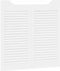 vidaXL - Draaideuren - louvre - design - 2 - paar - 80x80 - cm - wit
