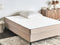 COUNTESS - Tweepersoonsbed - Beige - 160 x 200 cm - Polyester