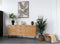 Dressoir Naturel Eiken Fineer - 150x40x74cm - Gewicht 54kg - House Nordic