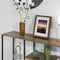 SoBuy FSB35-PF - Console Tafel - 3 Opbergplanken - Industrieel - 120x30x80 cm