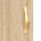 vidaXL - Hoge - kast - 69,5x31x115 - cm - bewerkt - hout - sonoma - eikenkleurig