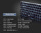 AK33 LED-achtergrondverlichting Anti-ghosting USB Bedraad mechanisch gamingtoetsenbord Zwarte schake