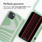 imoshion Hoesje Geschikt voor iPhone 15 Hoesje Met Koord - imoshion Siliconen design hoesje met koord - Groen / Retro Green