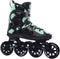 Tempish Ezza 90 - Dames Skeelers - Anatomische pasvorm - Zwart Groen - 40