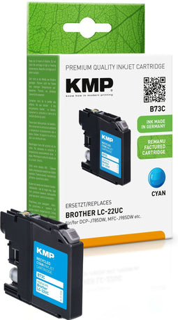 KMP 1536,4003 - Inktcartridge - Cyaan - (1 stuk)